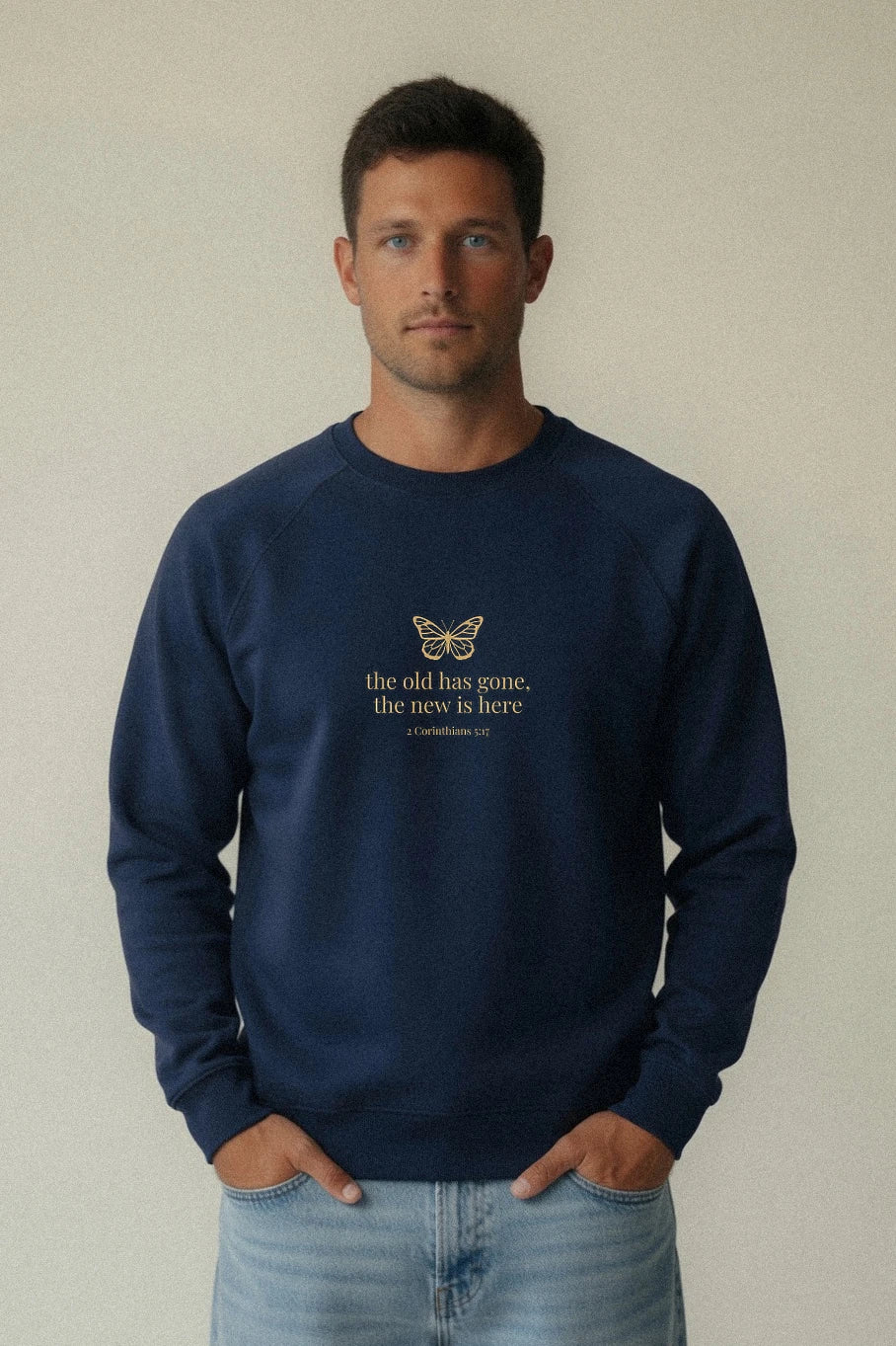 The Old Has Gone Sweatshirt